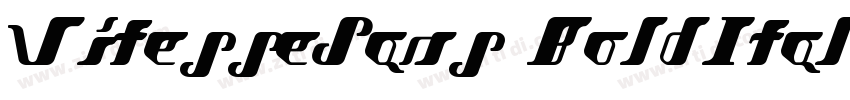 VitesseSans BoldItal字体转换